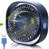 1pc Rechargeable Portable Fan USB Fan Personal Desk Fan Quiet Long Working For Office Desk Golf Car Outdoor Travel Camping Tent Gym Treadmill