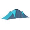 Camping Tent 6 Persons Blue and Light Blue