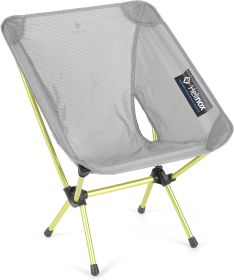 Helinox Chair Zero Ultralight Compact Camping Chair for Relaxing, Foldable, Aluminum, Grey (Color: Grey)